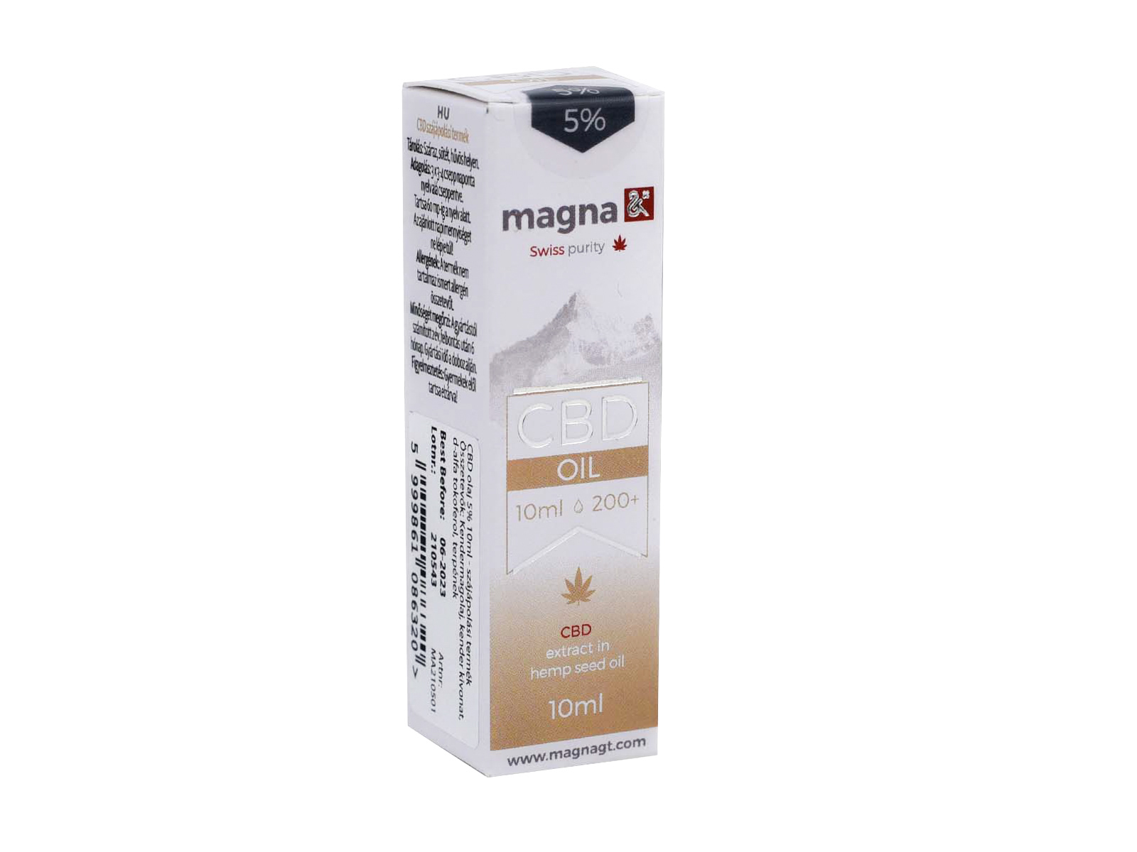 MAGNA CBD OLAJ 5% (KENDERMAGOLAJ) 10ML