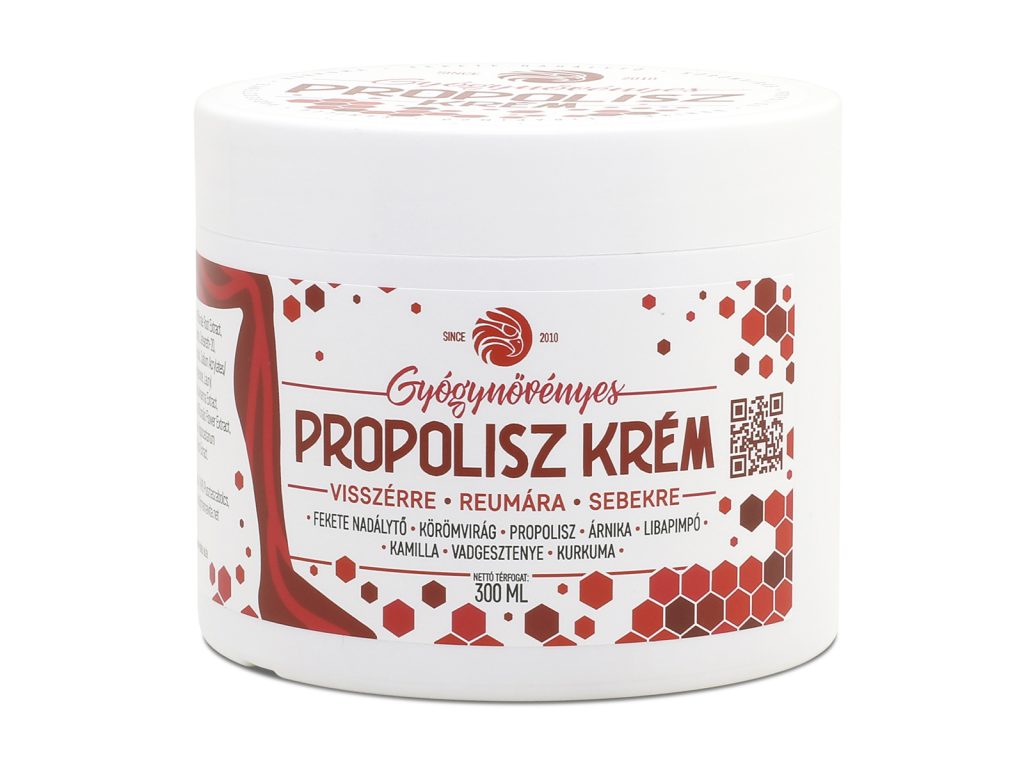 MANNAVITA PROPOLISZ KRÉM GYÓGYNÖVÉNYEKKEL 300ML