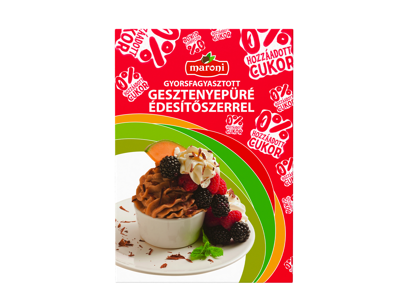 MARONI GESZTENYEPÜRÉ ÉDESÍTŐSZERREL FAGYASZTOTT 200G [F]