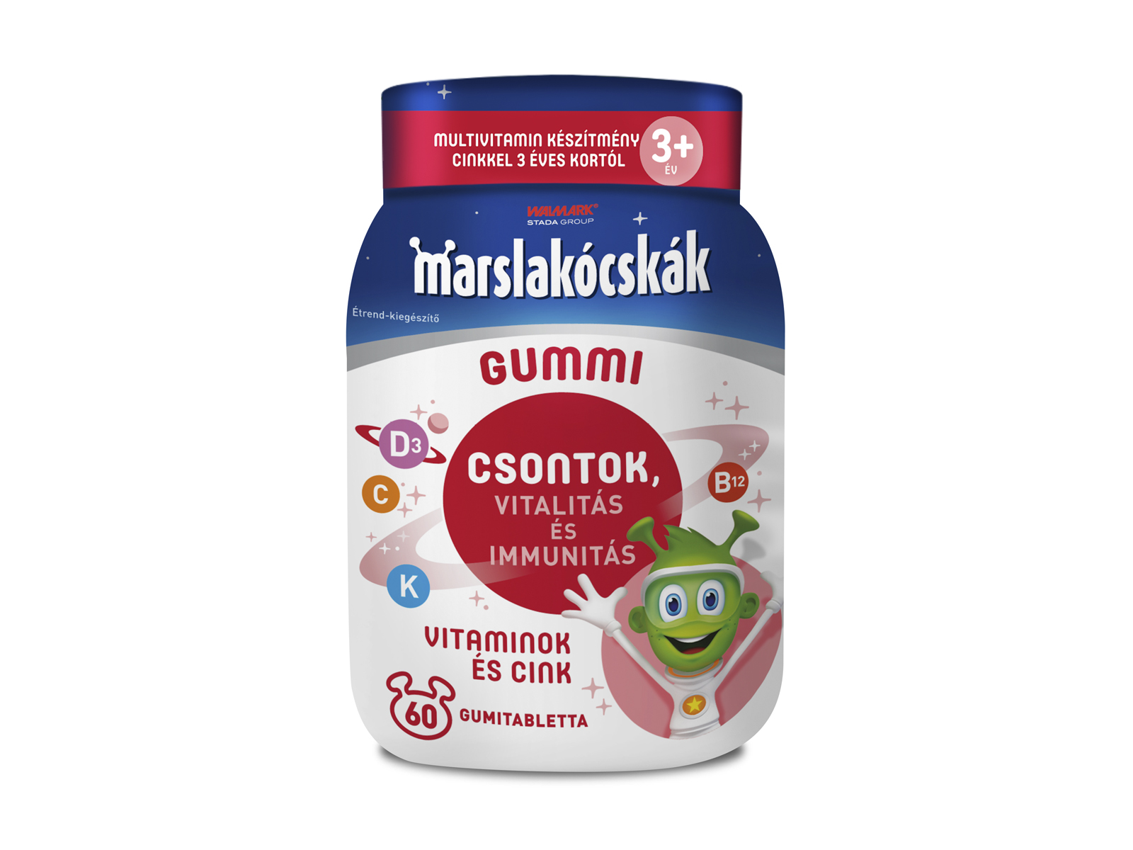 MARSLAKÓCSKÁK GUMIVITAMIN 60DB
