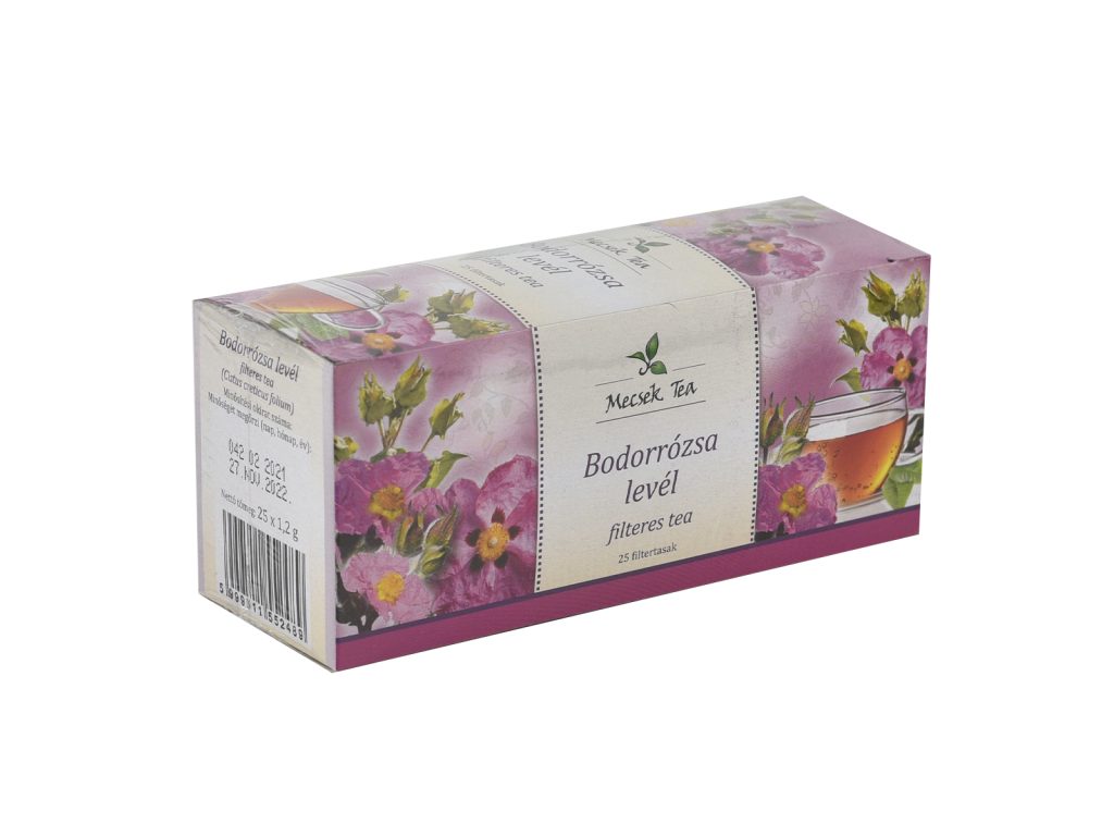 MECSEK BODORRÓZSA LEVÉL FILTERES TEA 25DB