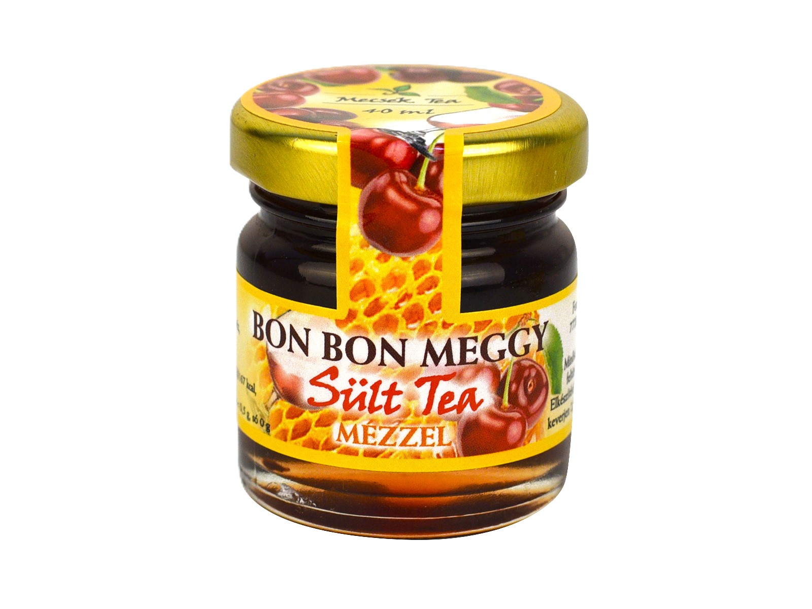 MECSEK BON BON MEGGY SÜLT TEA MÉZZEL 40ML