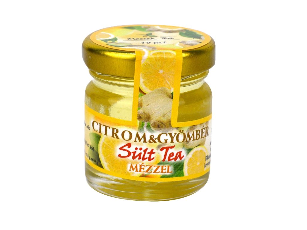 MECSEK CITROM ÉS GYÖMBÉR SÜLT TEA MÉZZEL 40ML