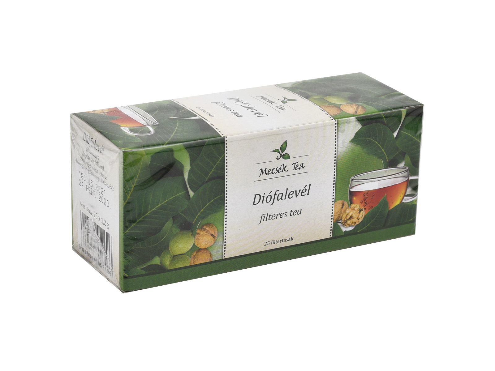 MECSEK DIÓLEVÉL FILTERES TEA 25DB