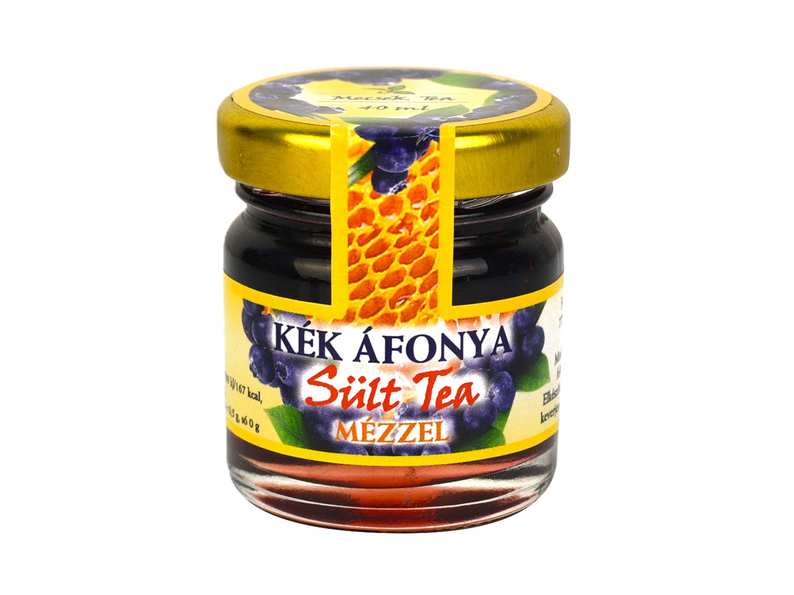 MECSEK KÉK ÁFONYA SÜLT TEA MÉZZEL 40ML