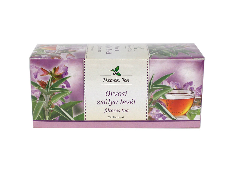 MECSEK TEA ORVOSI ZSÁLYA LEVÉL FILTERES 25DB