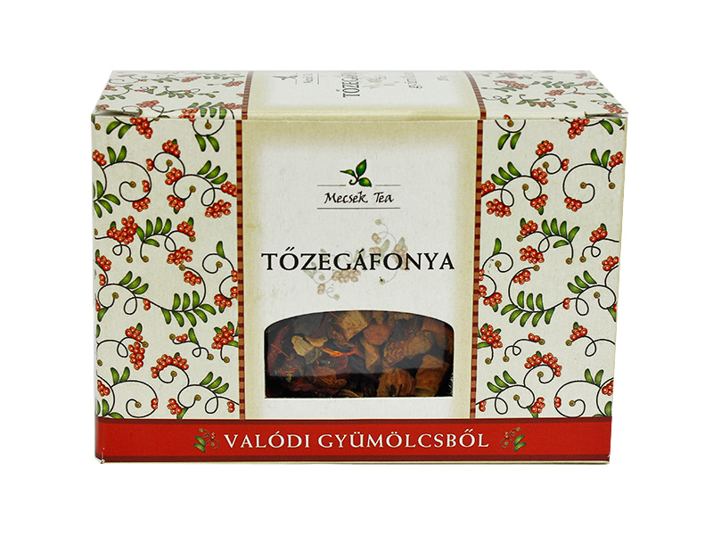 MECSEK TEA TŐZEGÁFONYA ÍZŰ GYÜMÖLCSTEA 100G
