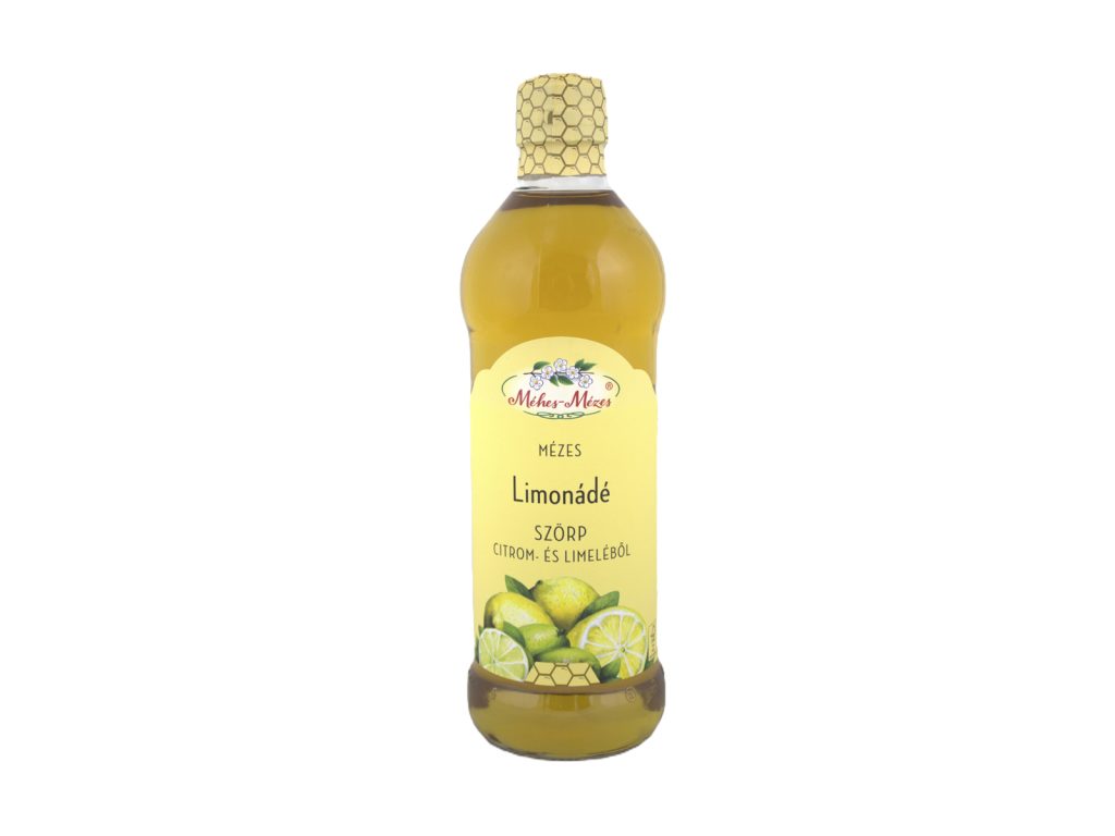 MÉHES MÉZES SZÖRP LIMONÁDÉ CITROM ÉS LIME 500ML DRS+50FT BETÉTDÍJ