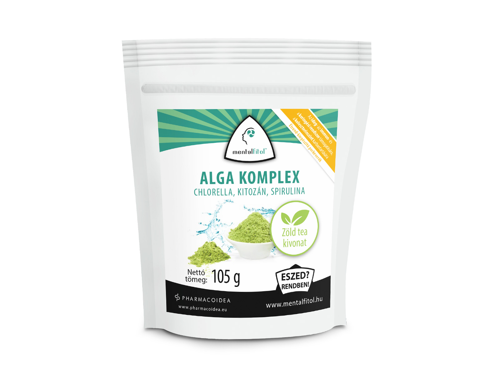 PHARMACOIDEA MENTALFITOL ALGA KOMPLEX  ŐRLEMÉNY 105G