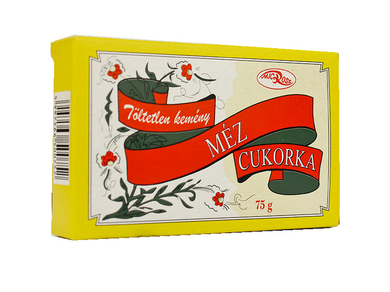 MICROSE CUKORKA MÉZ 75G