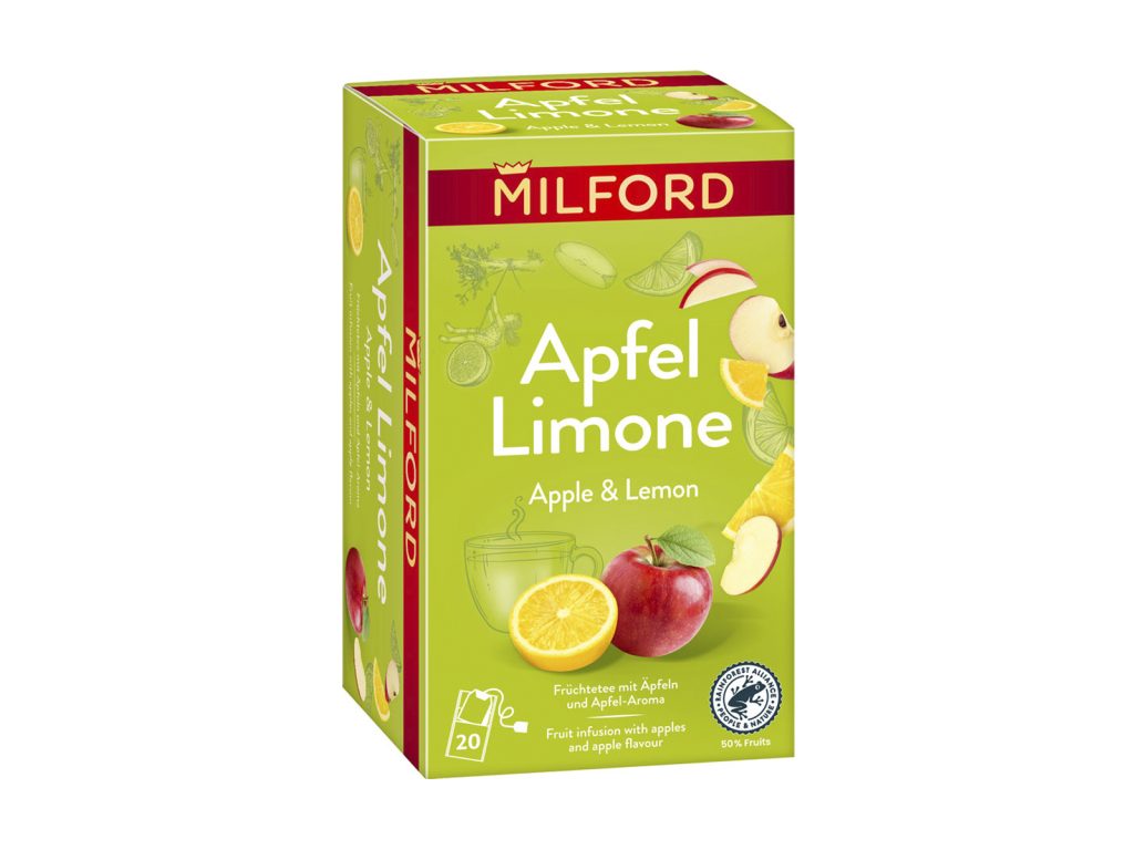 MILFORD GYÜMÖLCSTEA ALMA-CITROM FILTERES 20DB