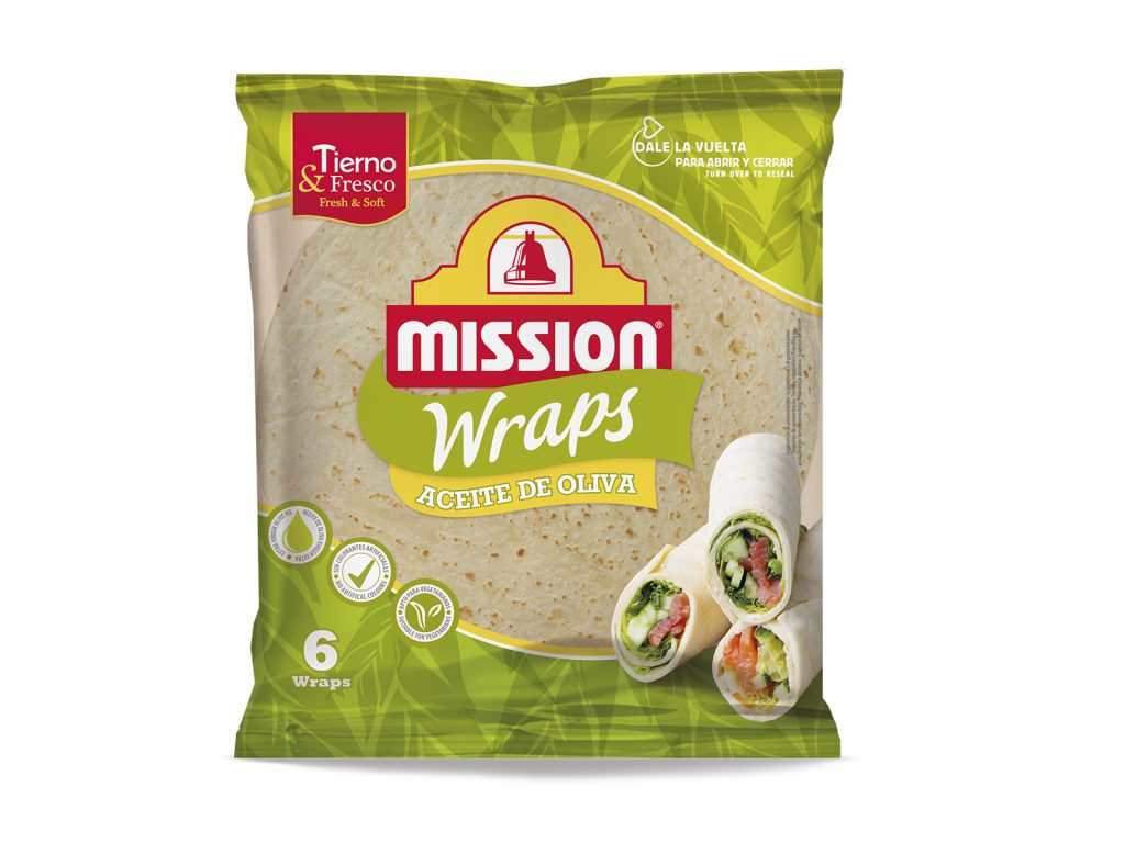 MISSION OLIVÁS TORTILLA WRAP 370G
