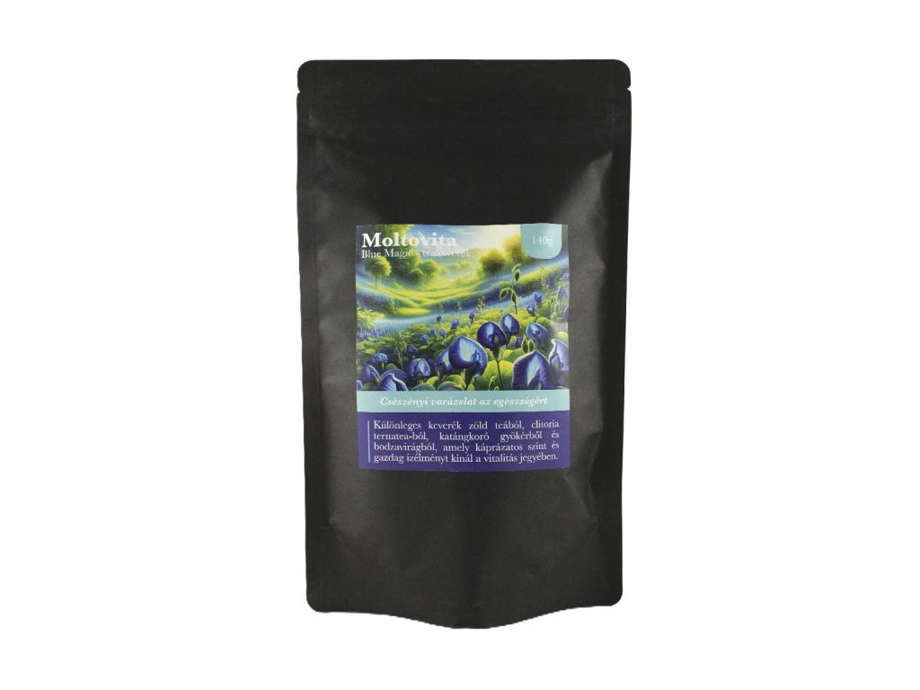MOLTOVITA TEAKEVERÉK BLUE MAGIC - CSÉSZÉNYI VARÁZSLAT AZ EGÉSZSÉGÉRT - SZÁLAS 140G