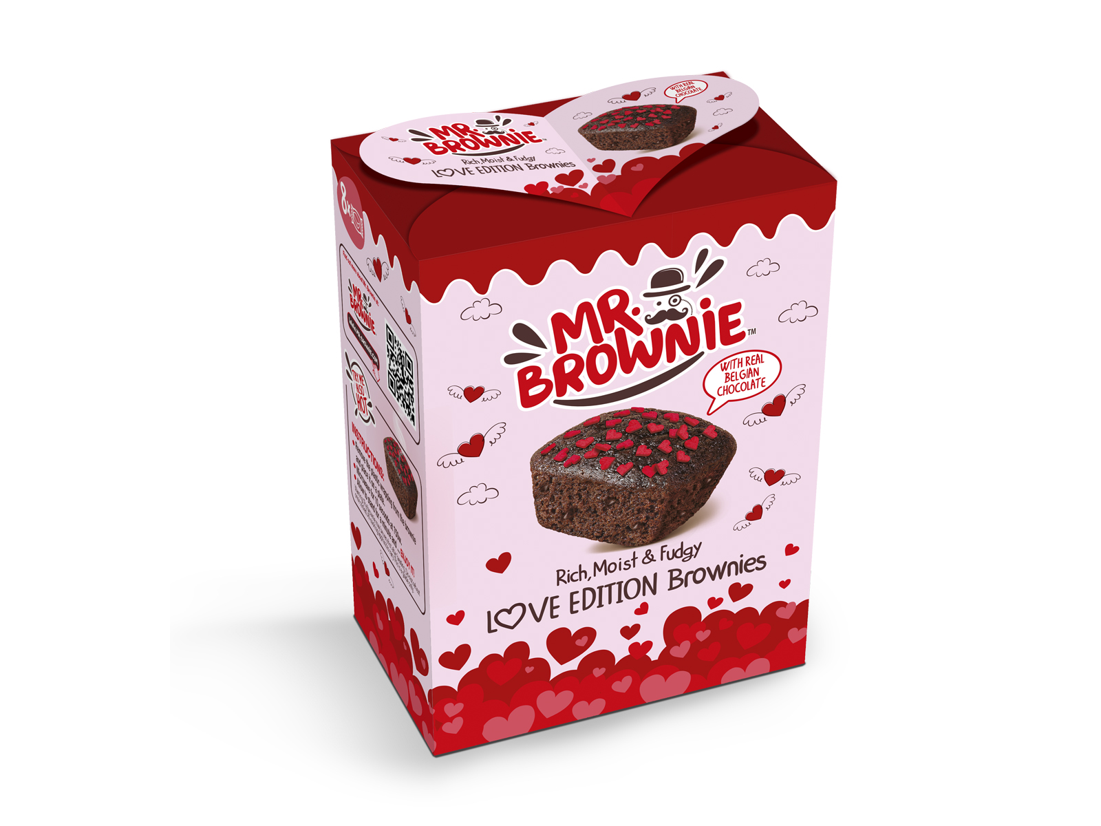 MR. BROWNIE LOVE BELGA CSOKIS BROWNIES 200G