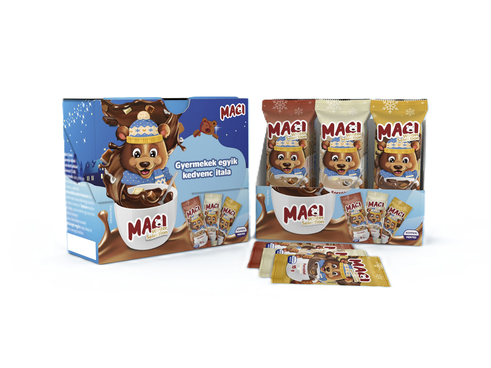 MULTI-CIKÓRIA MACI WINTER EDITION FORRÓCSOKI VÁLOGATÁS ITALPOR (3X4DB) 156G