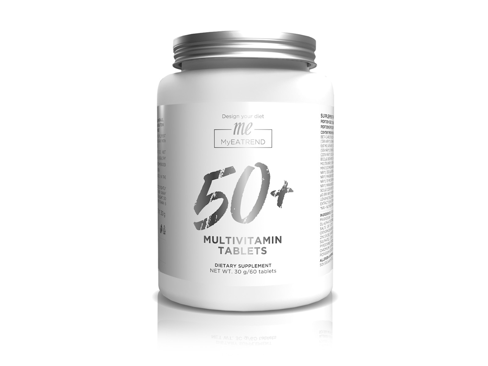 MYEATREND 50+ SENIOR MULTIVITAMIN TABLETTA 60DB