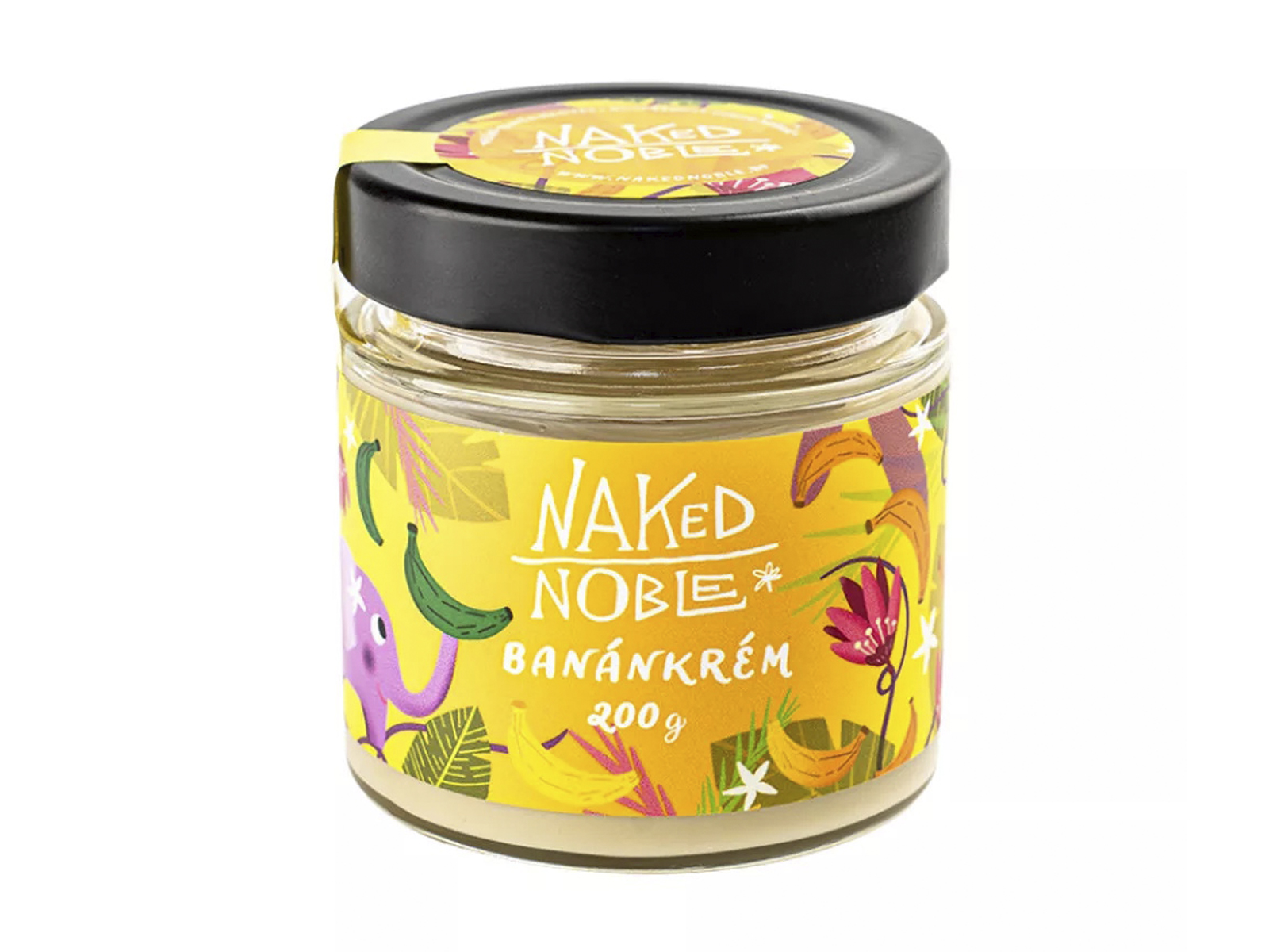 NAKED NOBLE BANÁNKRÉM ÉDESÍTŐSZEREKKEL 200G
