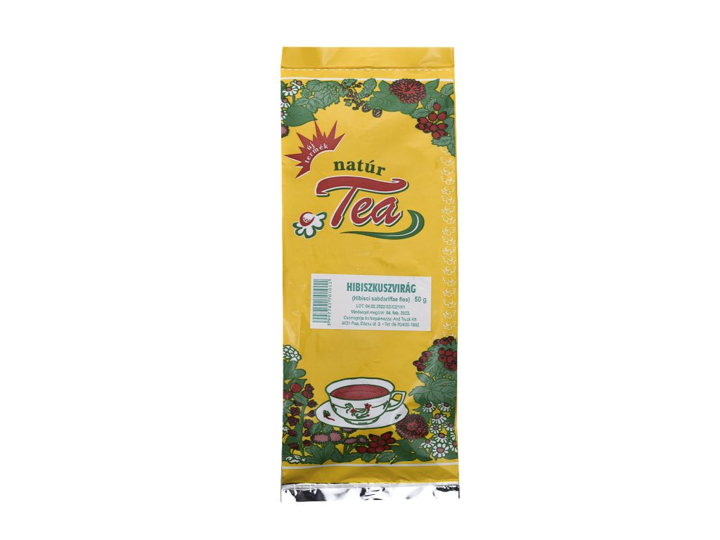 NATÚR HIBISZKUSZVIRÁG TEA 50G