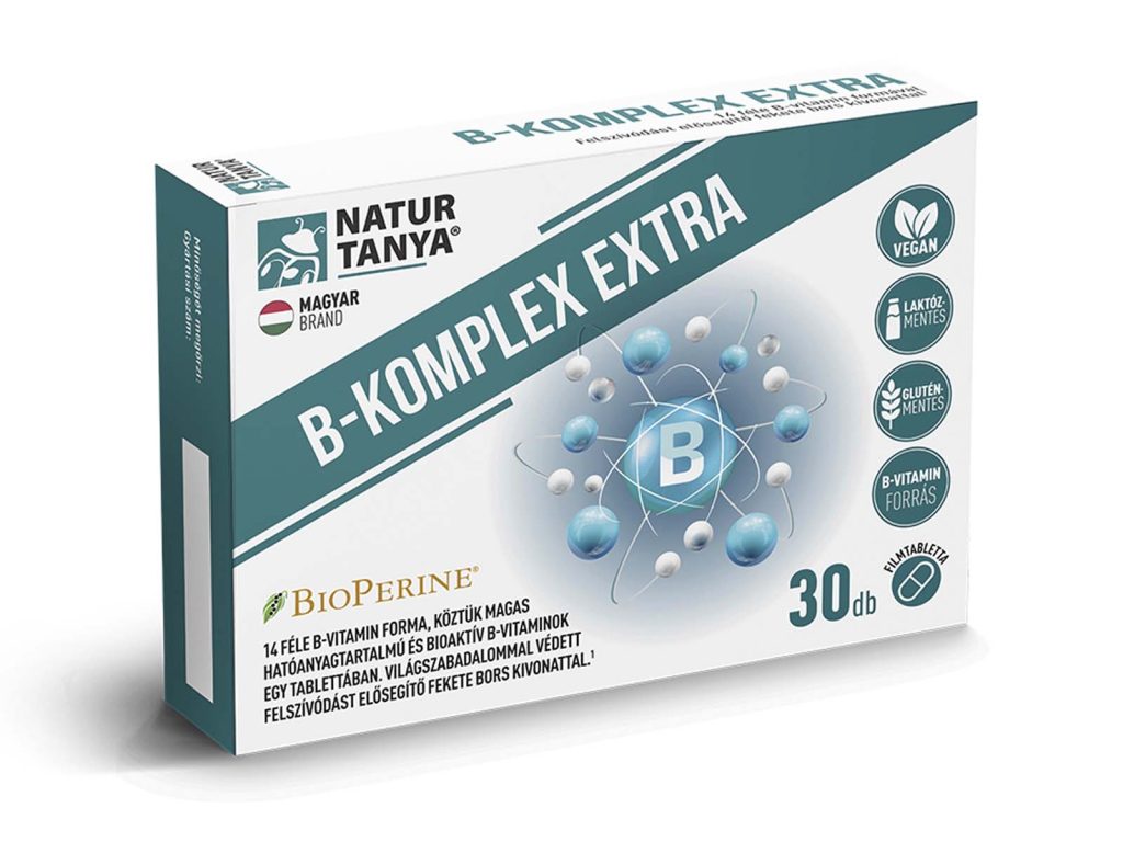 NATUR TANYA B-KOMPLEX EXTRA BIOPIPERINNEL 30DB