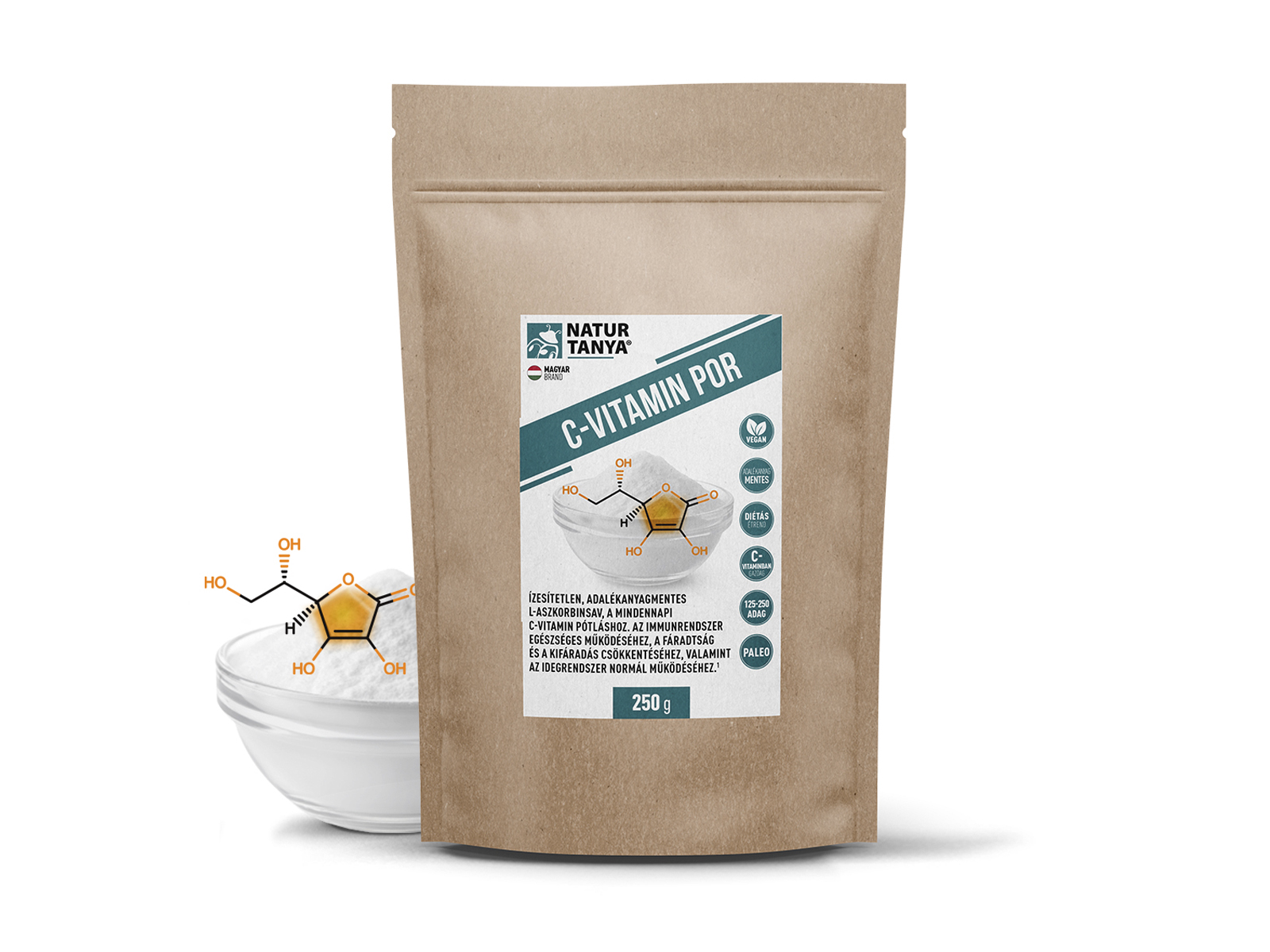 NATUR TANYA C-VITAMIN POR 250G