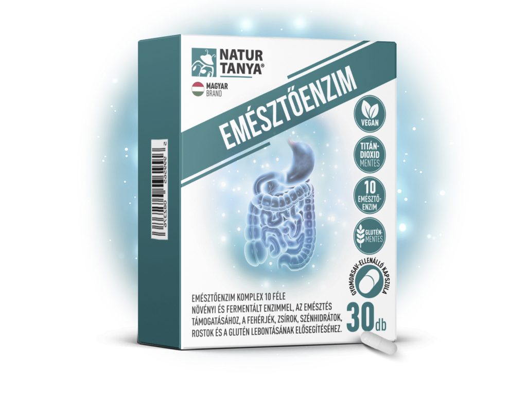 NATUR TANYA EMÉSZTŐENZIM KOMPLEX KAPSZULA 30DB