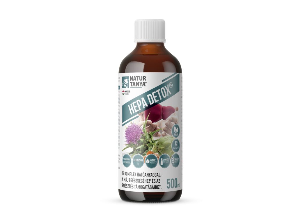 NATUR TANYA HEPA DETOX MÁJ ÉS EMÉSZTÉS 500ML