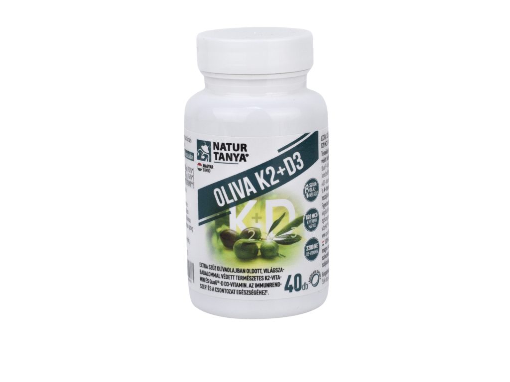 NATUR TANYA OLIVA K2+D3 VILÁGSZABADALOM 40DB
