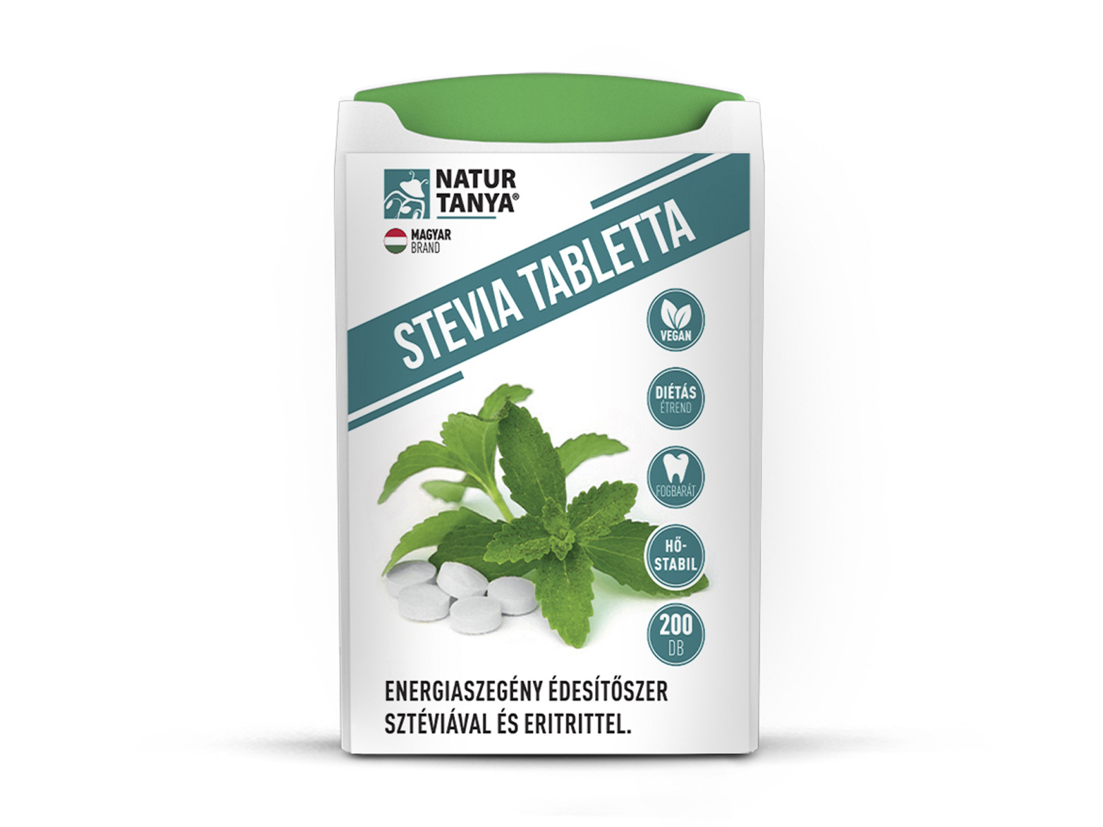 NATUR TANYA STEVIA TABLETTA 200 DB