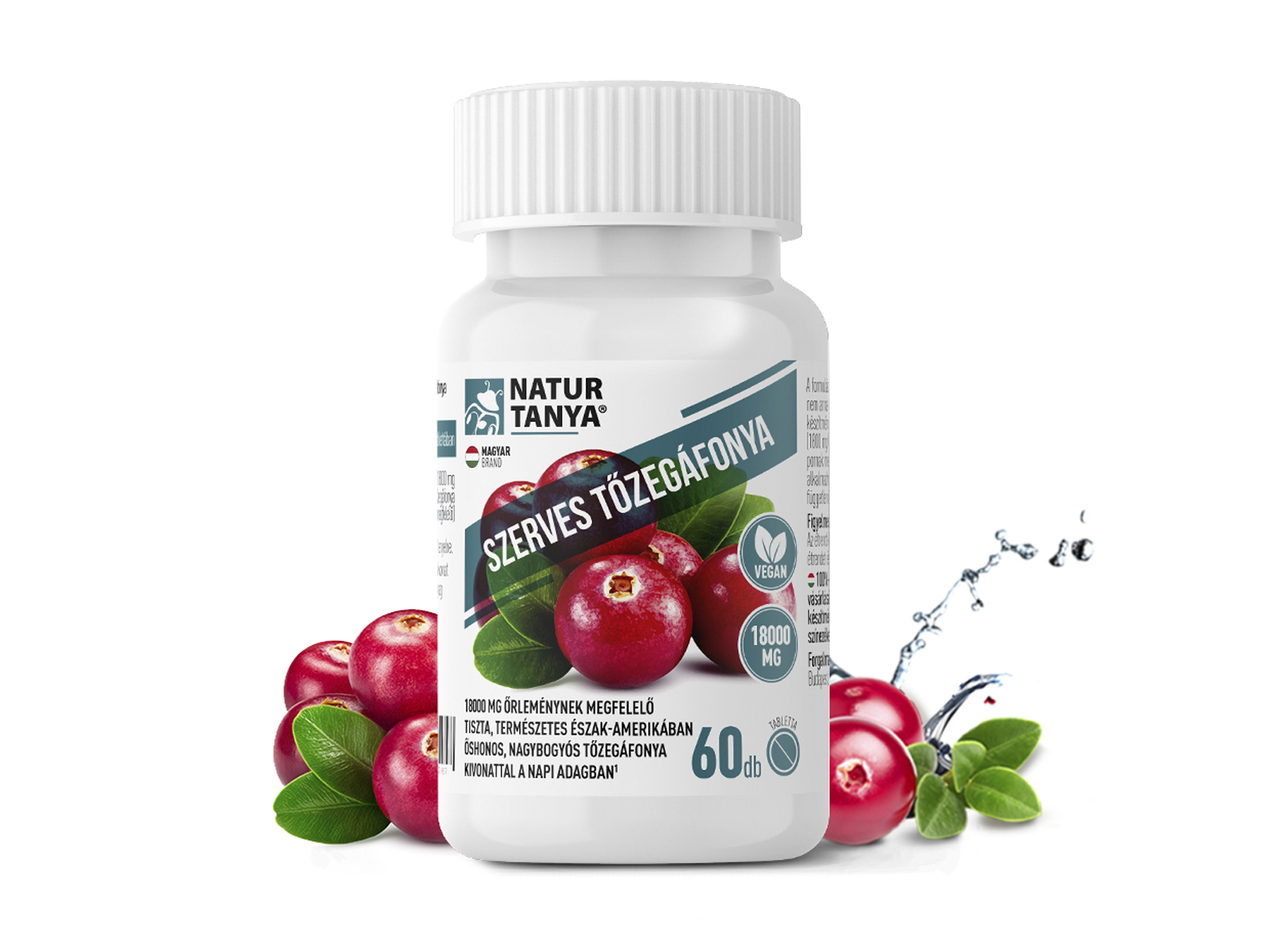 NATUR TANYA SZERVES TŐZEGÁFONYA TABLETTA 60DB