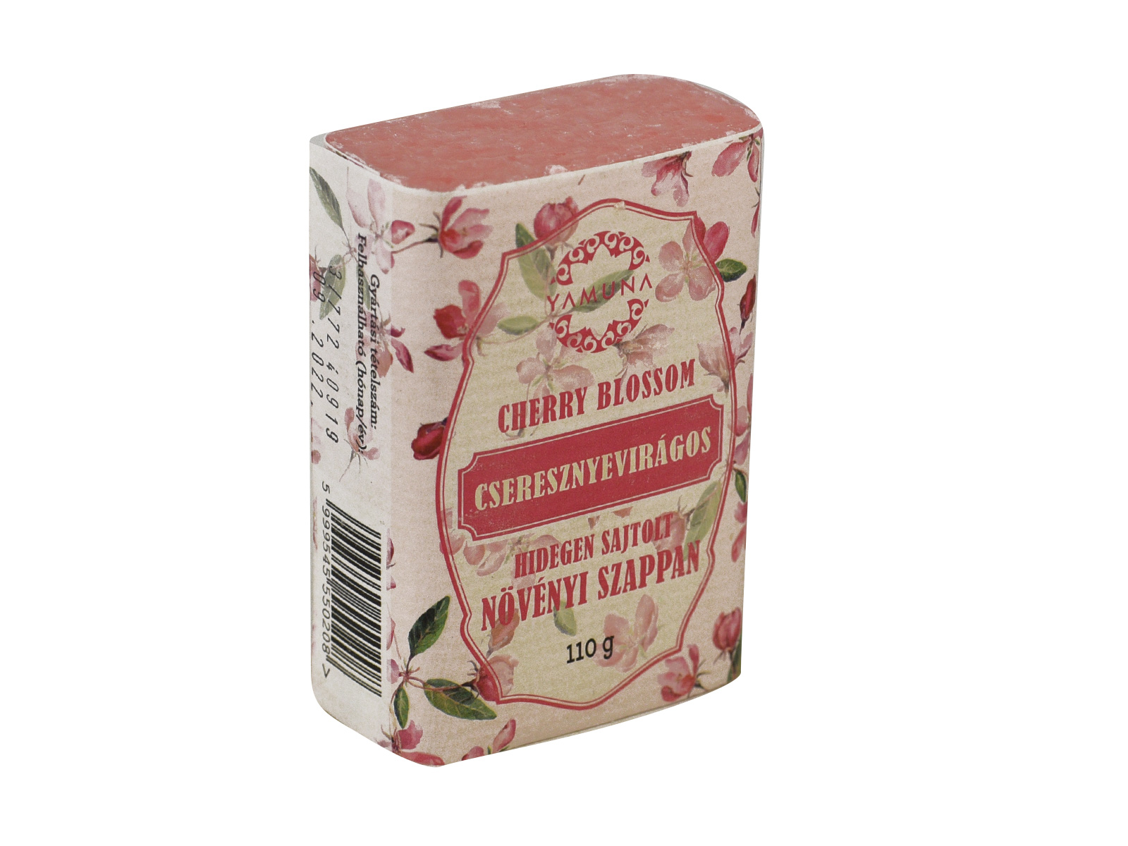 YAMUNA NATURAL CSERESZNYEVIRÁGOS SZAPPAN 110G