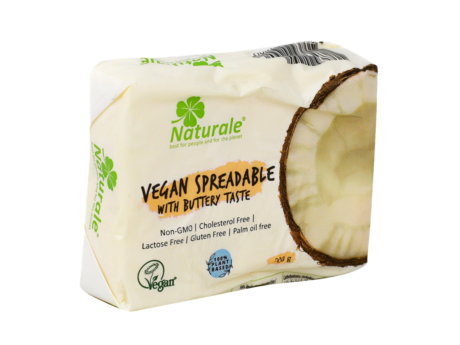 NATURALE VEGÁN NÖVÉNYI ALAPÚ KENHETŐ KÉSZÍTMÉNY VAJ ÍZŰ 200G [H]