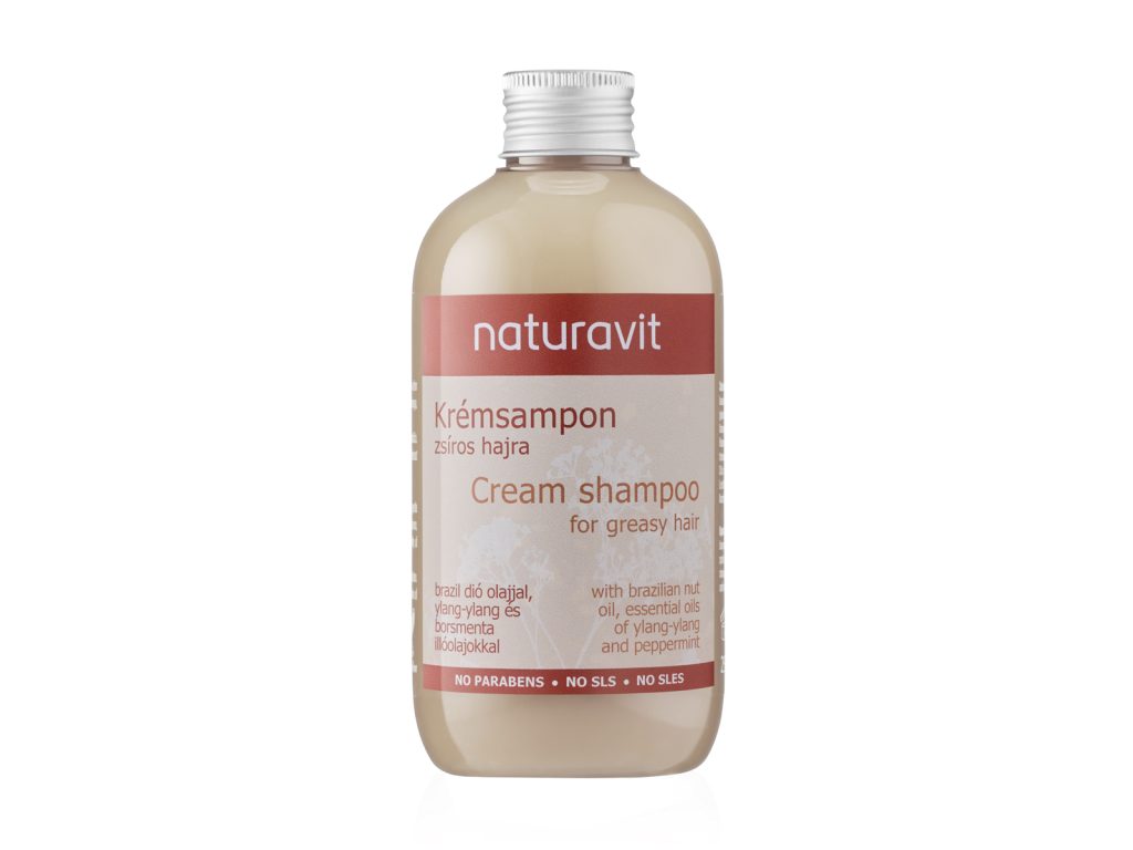 NATURAVIT KRÉMSAMPON ZSÍROS HAJRA 250ML