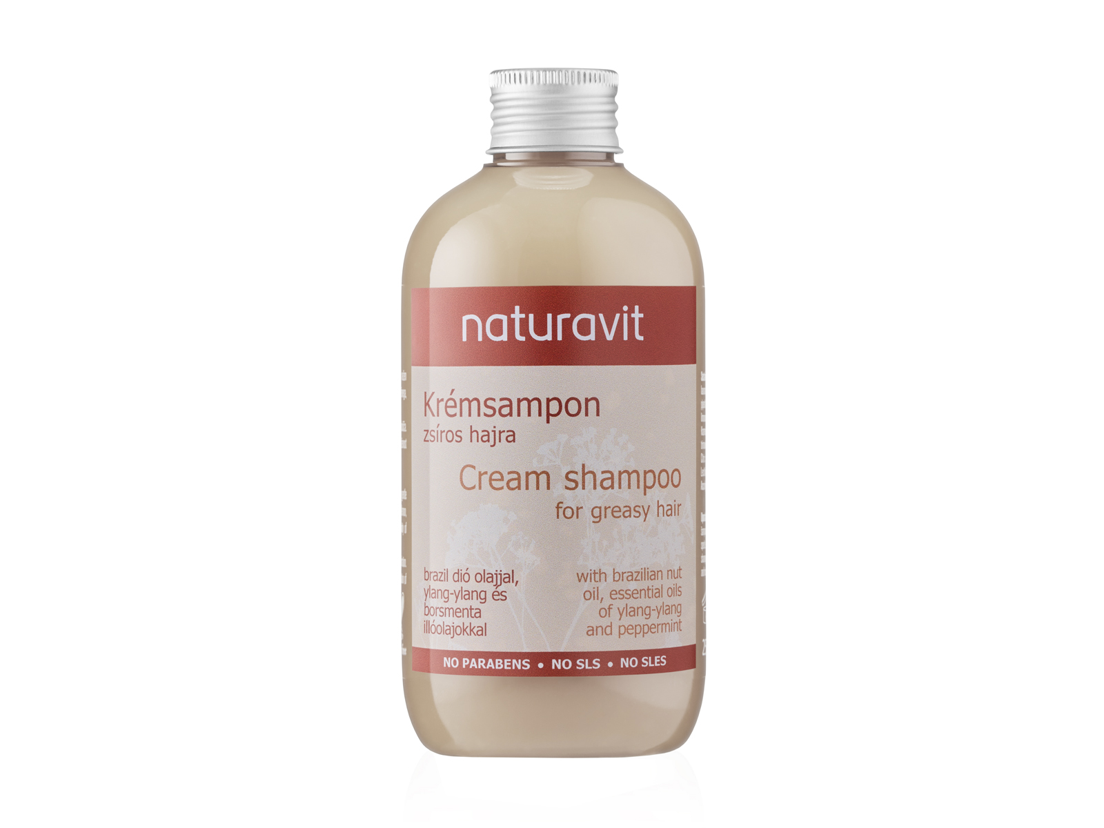 NATURAVIT KRÉMSAMPON ZSÍROS HAJRA 250ML