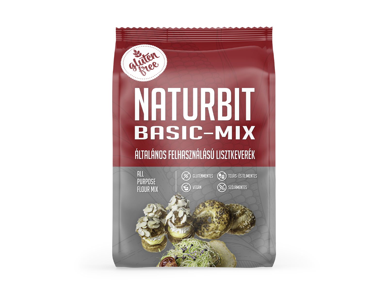 NATURBIT BASIC MIX GLUTÉNMENTES LISZTKEVERÉK 750G