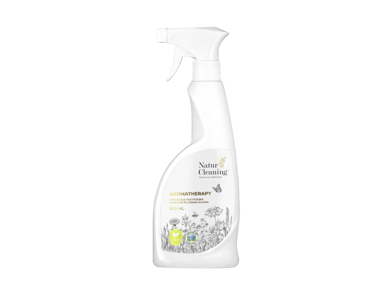 NATURCLEANING AROMATERÁPIÁS TISZTÍTÓSZER MANDARIN ÉS CUBEBA OLAJJAL 500ML