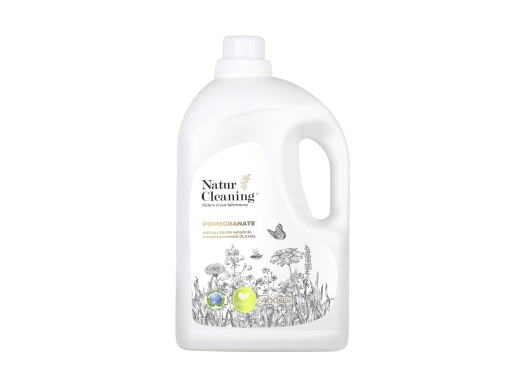NATURCLEANING HIPOALLERGÉN MOSÓGÉL GRÁNÁTALMAMAG OLAJJAL 4000ML