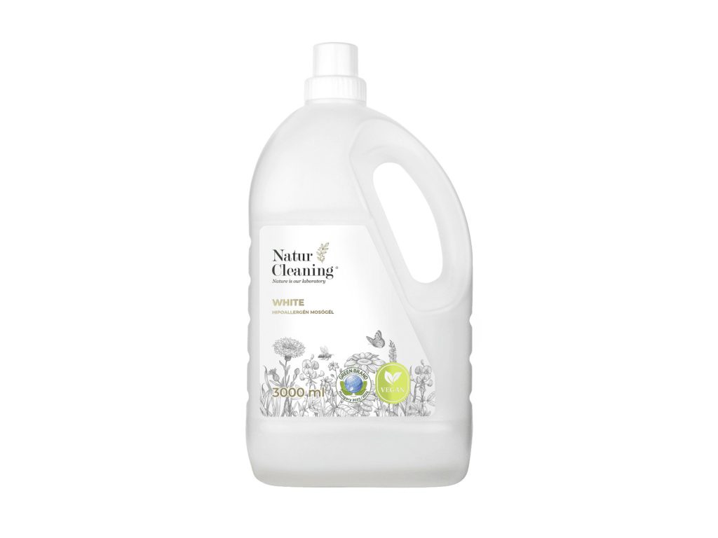 NATURCLEANING HIPOALLERGÉN MOSÓGÉL WHITE 3000ML