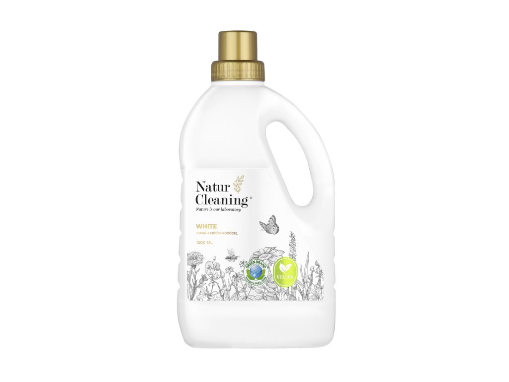 NATURCLEANING HIPOALLERGÉN MOSÓGÉL WHITE 1500ML