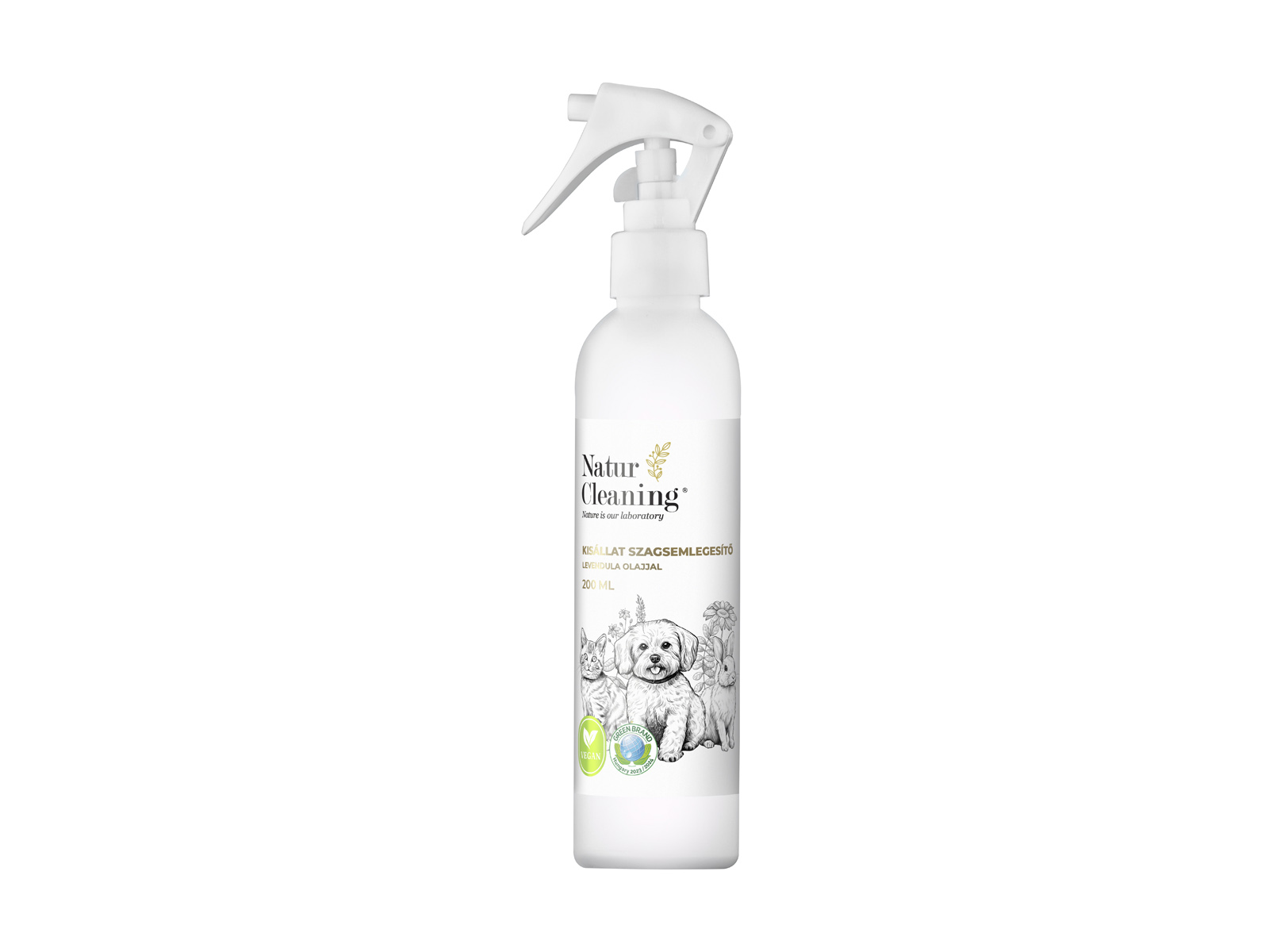 NATURCLEANING KISÁLLAT SZAGSEMLEGESÍTŐ 200ML