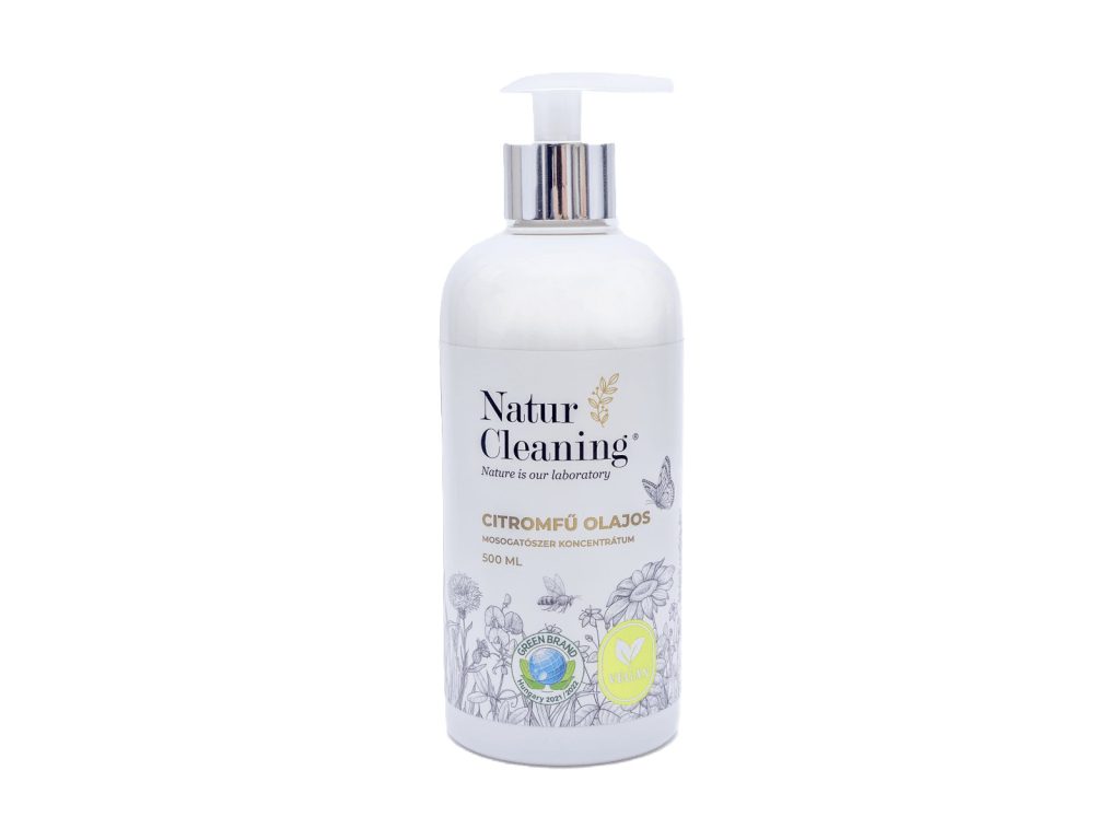 NATURCLEANING MOSOGATÓSZER KONCENTRÁTUM CITROMFŰ OLAJOS 500ML