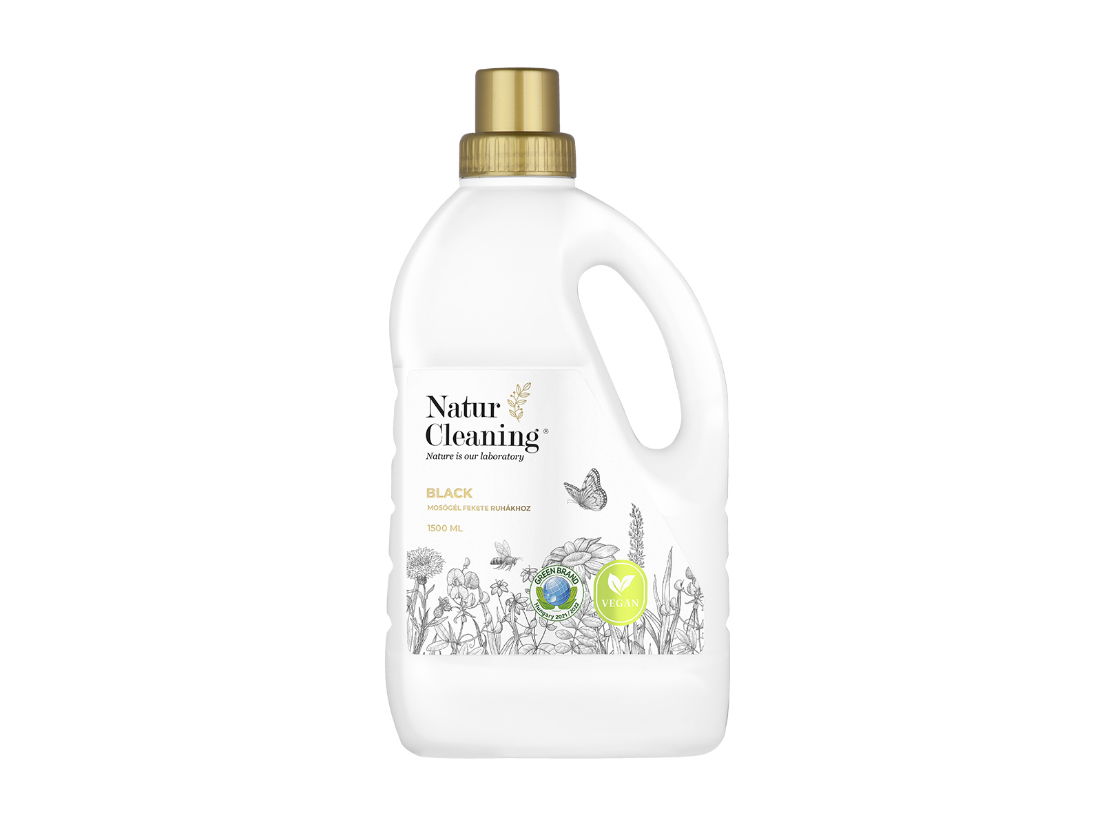 NATURCLEANING MOSÓGÉL BLACK FEKETE RUHÁKHOZ 1500ML