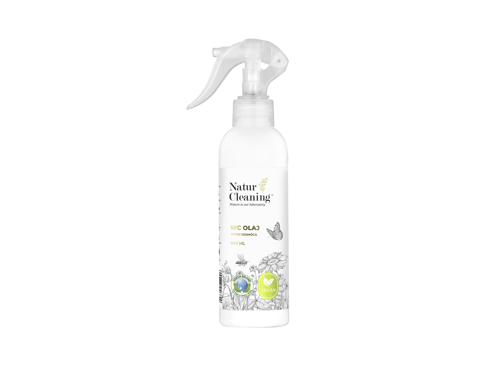 NATURCLEANING WC OLAJ ERDEI SZAMÓCA ILLATTAL 200ML