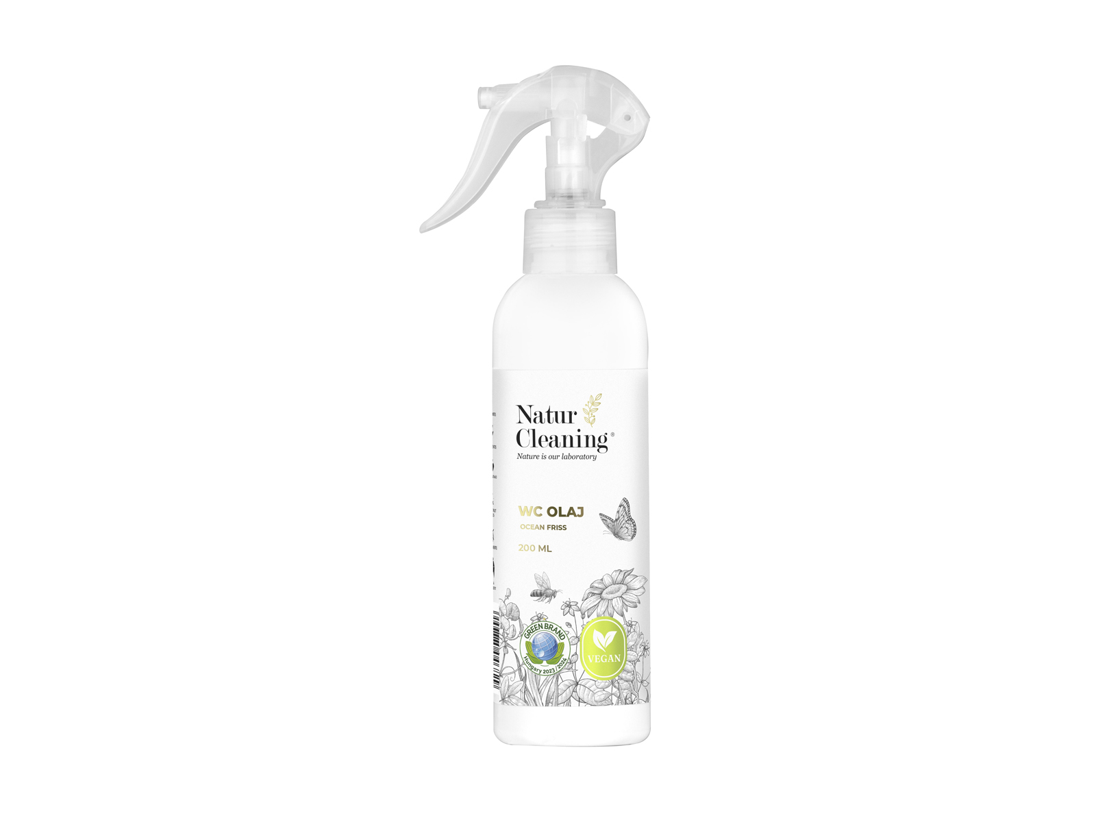 NATURCLEANING WC OLAJ ÓCEÁN ILLATTAL 200ML