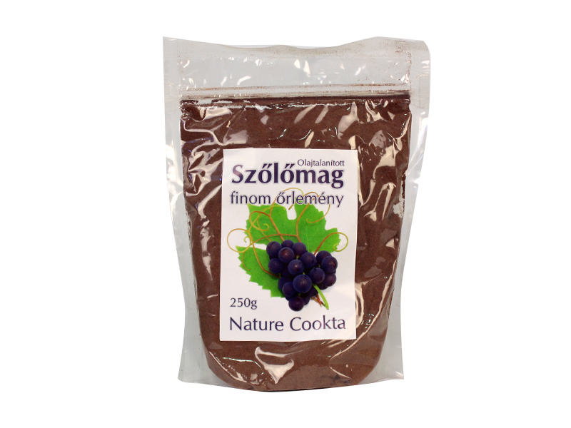 NATURE COOKTA SZŐLŐMAG FINOM-ŐRLEMÉNY 250G
