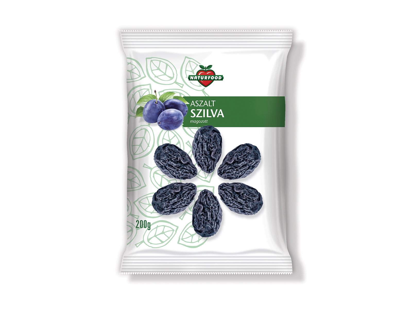NATURFOOD ASZALT SZILVA 200G