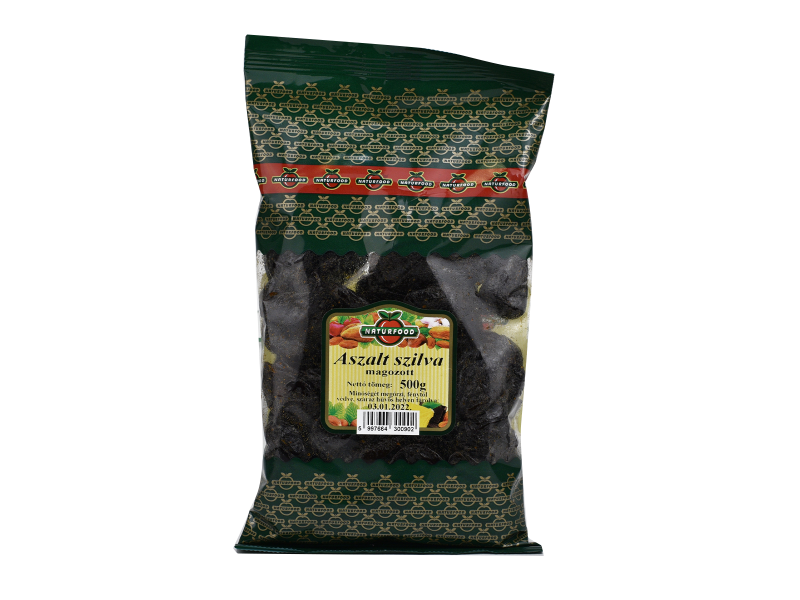 NATURFOOD ASZALT SZILVA MAGOZOTT 500G