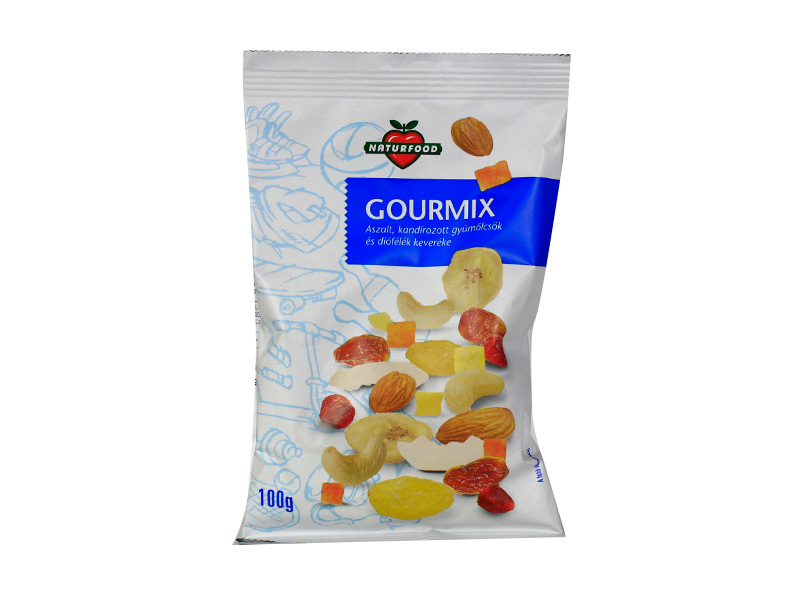 NATURFOOD GOURMIX ASZALT GYÜMÖLCSKEVERÉK 100G