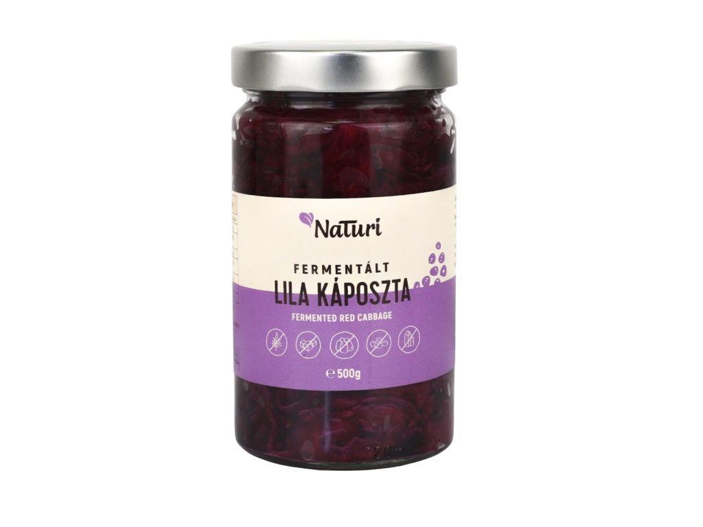NATURI FERMENTÁLT LILA KÁPOSZTA 500G [H]