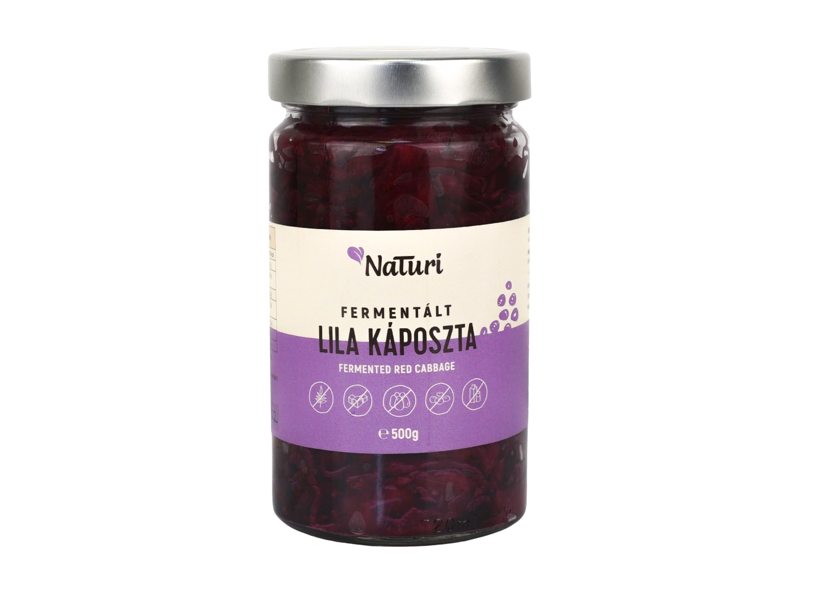 NATURI FERMENTÁLT LILA KÁPOSZTA 500G [H]