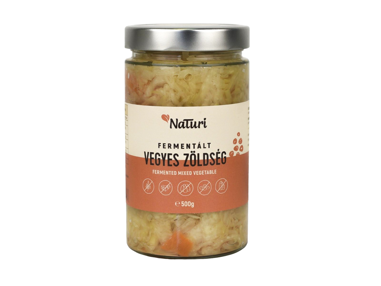 NATURI FERMENTÁLT VEGYES ZÖLDSÉG 500G [H]